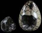 Septarian Dragon Egg Geode - Removable Section #59259-4